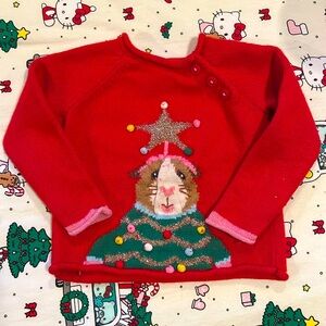 Mini Boden toddler Christmas sweater 2-3Y